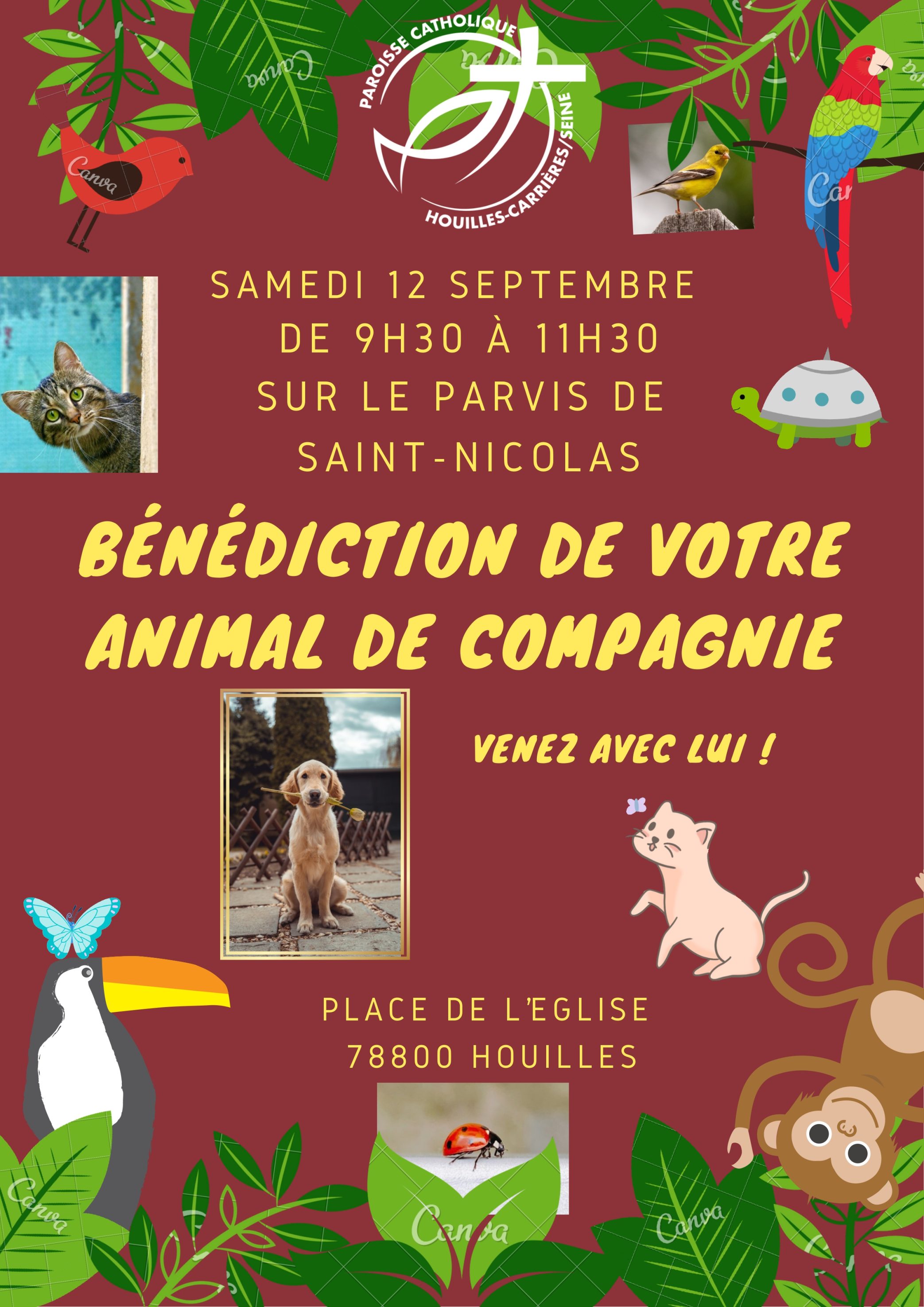 BENEDICTION ANIMAUX 2026 PARIOISSE HC BENEDICTION ANIMAUX 2026 PARIOISSE HC