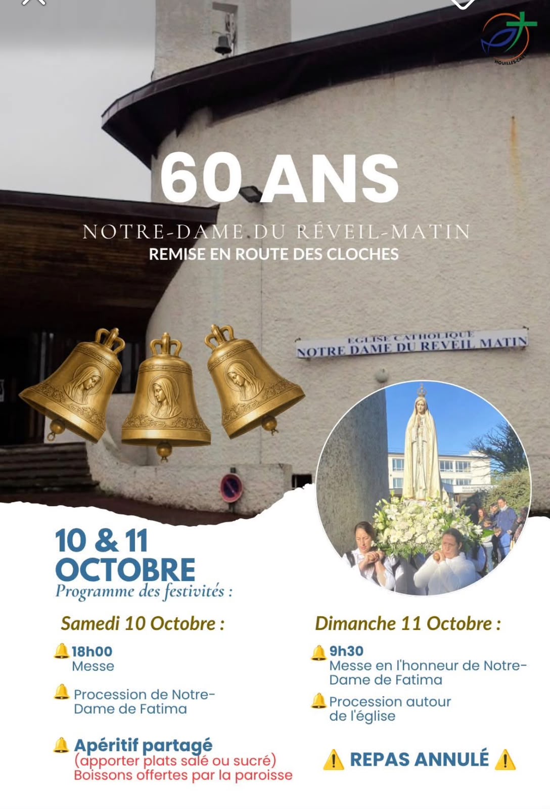 60 ANS NDRM BENEDICTION ANIMAUX 2026 PARIOISSE HC